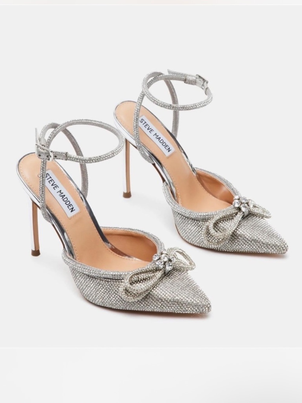 Steve Madden Viable Rhinestone Heels